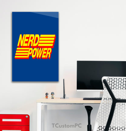 Nerd power painting