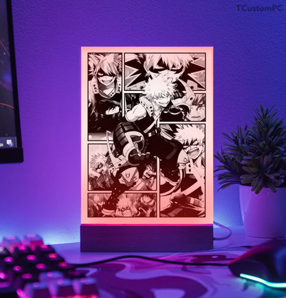 TC-Lamp Novo estilo mangá 25, Bakugō