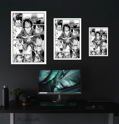 Wall Art New Manga Style 27 Luffy