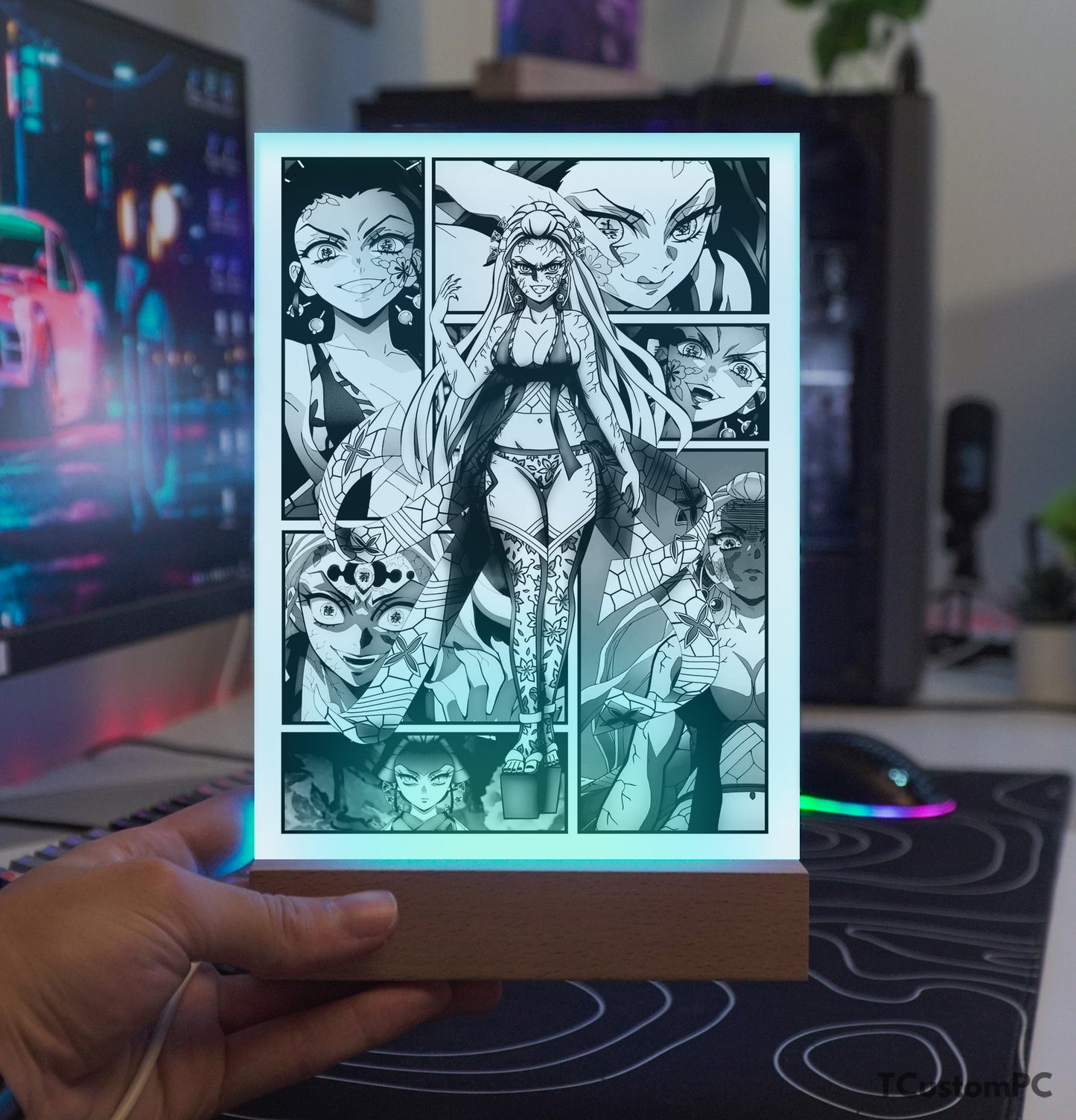 TC-Lamp Novo Manga Estilo 31 Matador de Demônios Daki