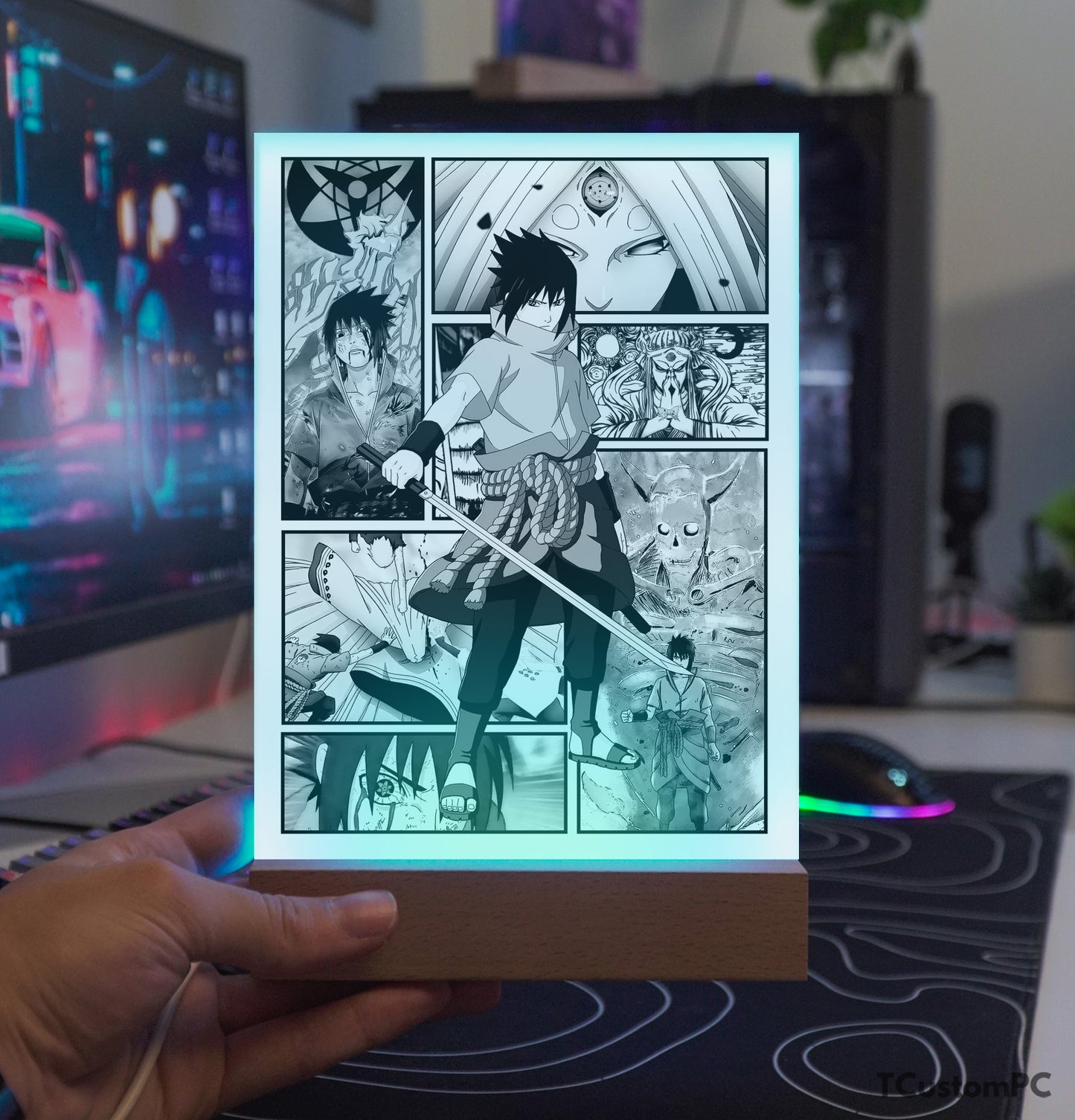 TC-Lamp Novo Estilo Mangá 46 Sasuke