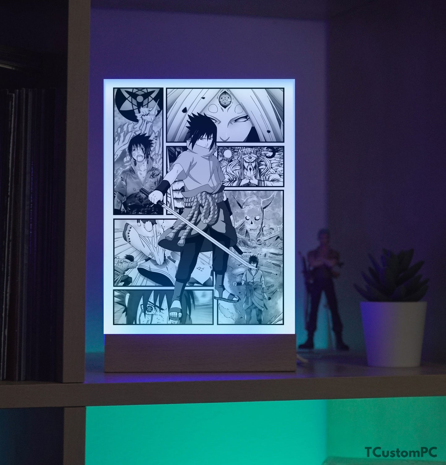 TC-Lamp Novo Estilo Mangá 46 Sasuke