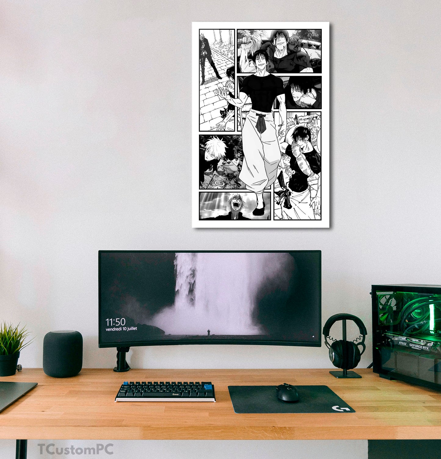 Wall Art New Manga Style 53 Toji Fushiguro