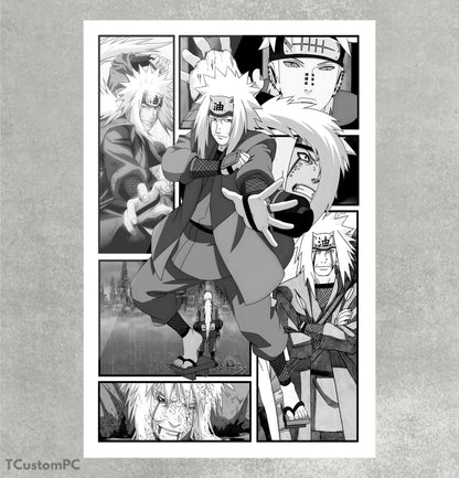 New Manga Style 56 Jiraiya painting