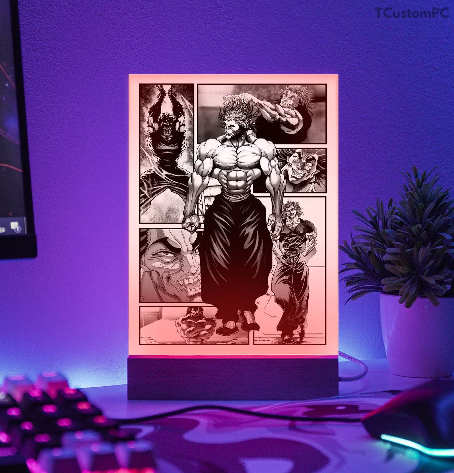 TC-Lamp Novo estilo mangá 59 Yujiro Hanma