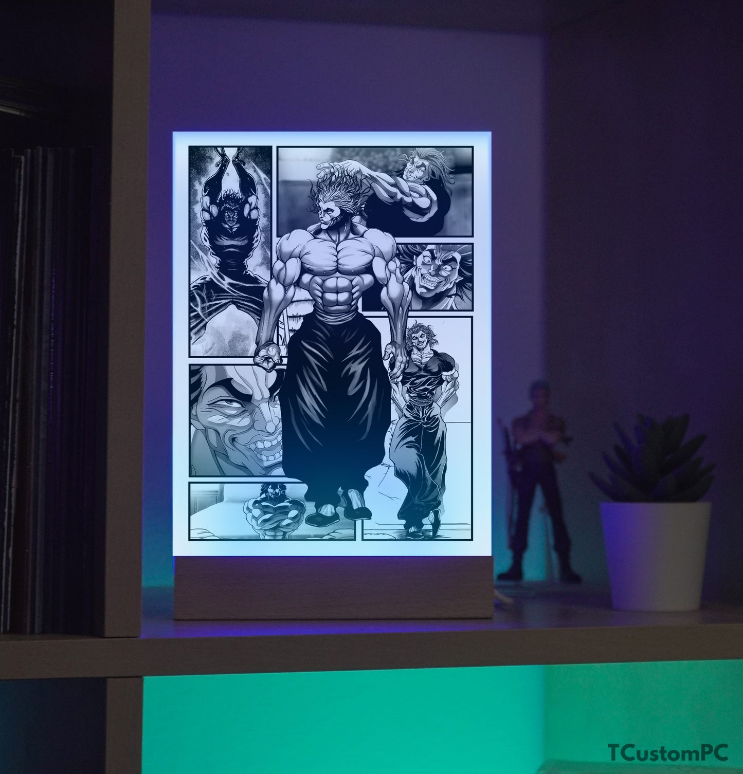 TC-Lamp Novo estilo mangá 59 Yujiro Hanma