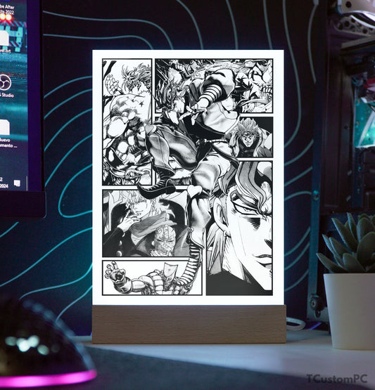 TC-Lamp Novo estilo mangá 6 JoJo's