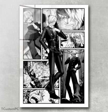 New Manga Style 60 Sanji painting