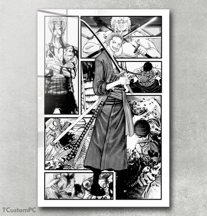 New Manga Style 61 Zoro painting