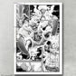 Cuadro New Manga Style 62 Luffy Gear5