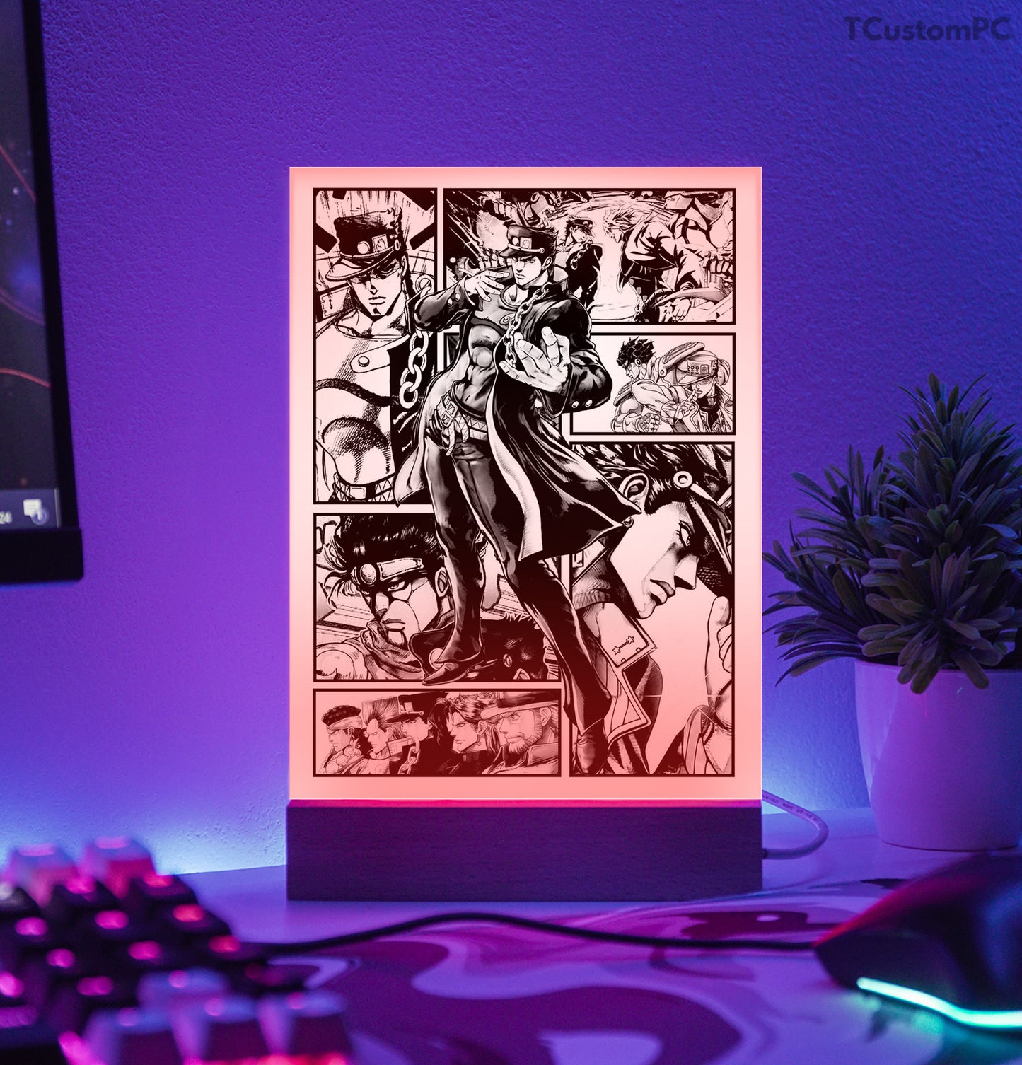 TC-Lamp Novo estilo Manga 7 JoJo's