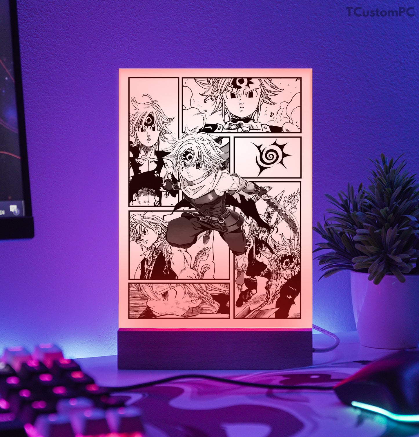 TC-Lamp Novo Estilo Manga 8 Meliodas