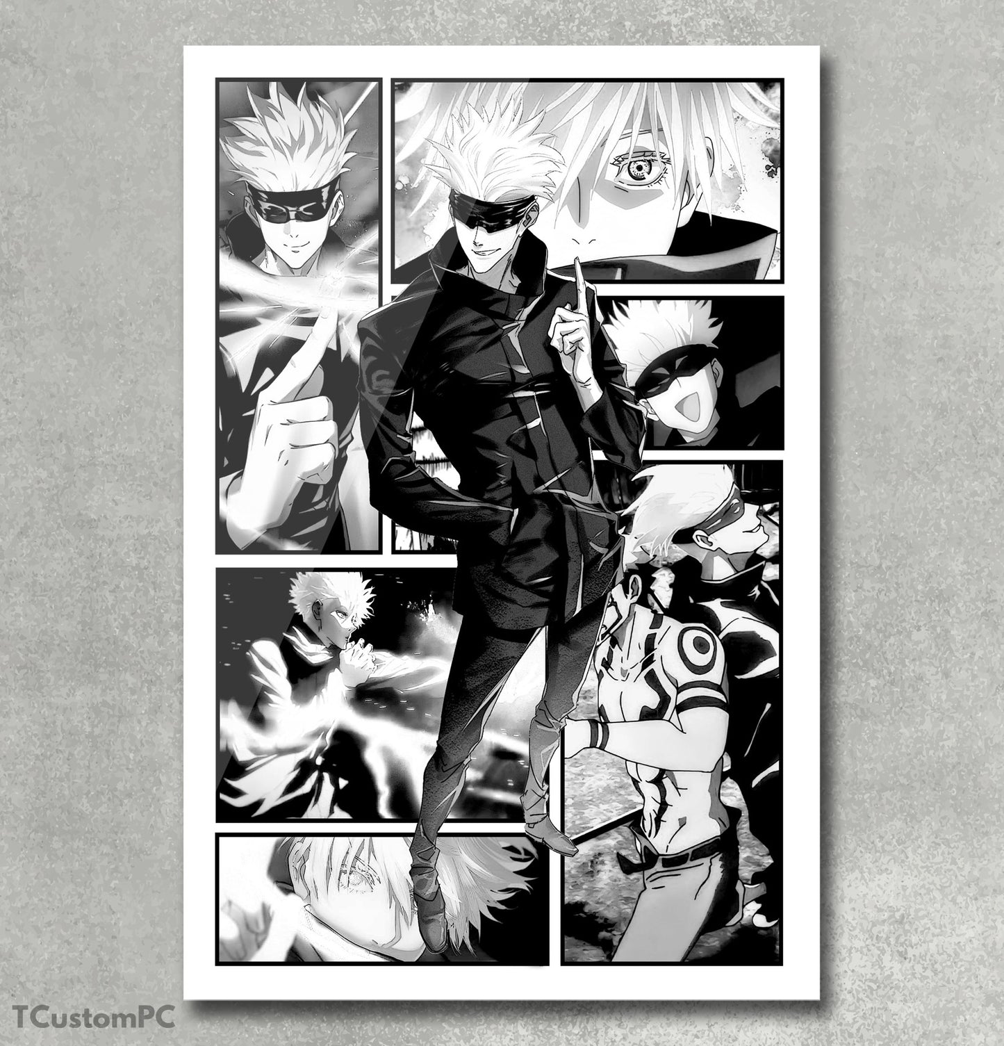 Wall Art New Manga Style 16 Gojo Satoru