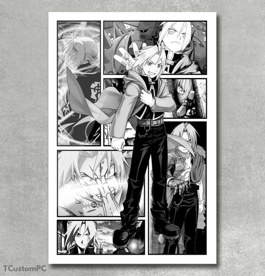 Cuadro New Manga Style 28 Fullmetal Alchemist