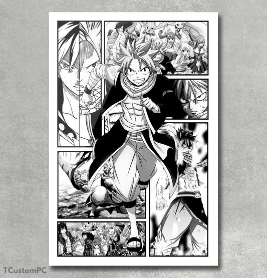 Picture New Manga Style 30 Natsu Dragneel Fairy Tail