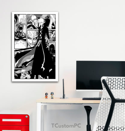 Quadro Novo Estilo Mangá 32 Bleach