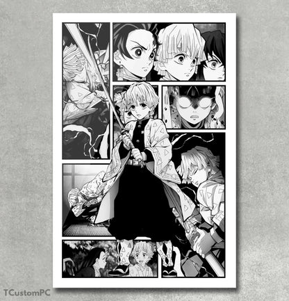 Novo quadro Manga Style 36 Zenitsu