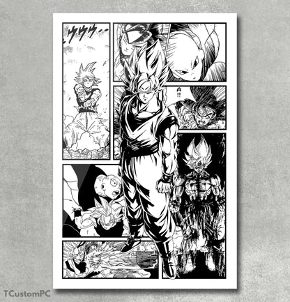 Picture New Manga Style 4 Goku