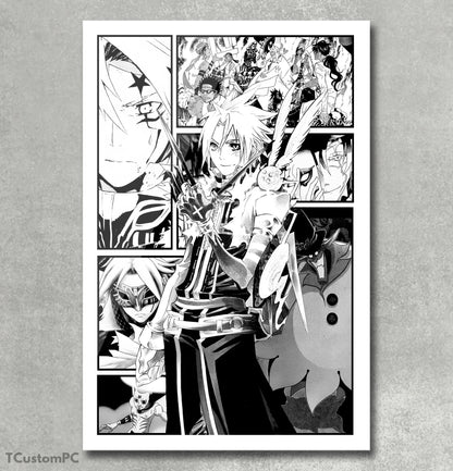 New Manga Style 50 D.Gray man Frame