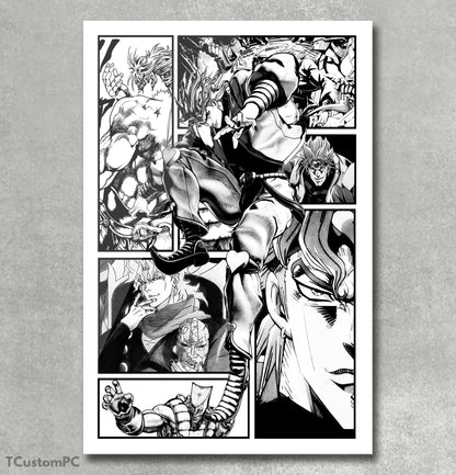 New Manga Style 6 JoJo's Painting