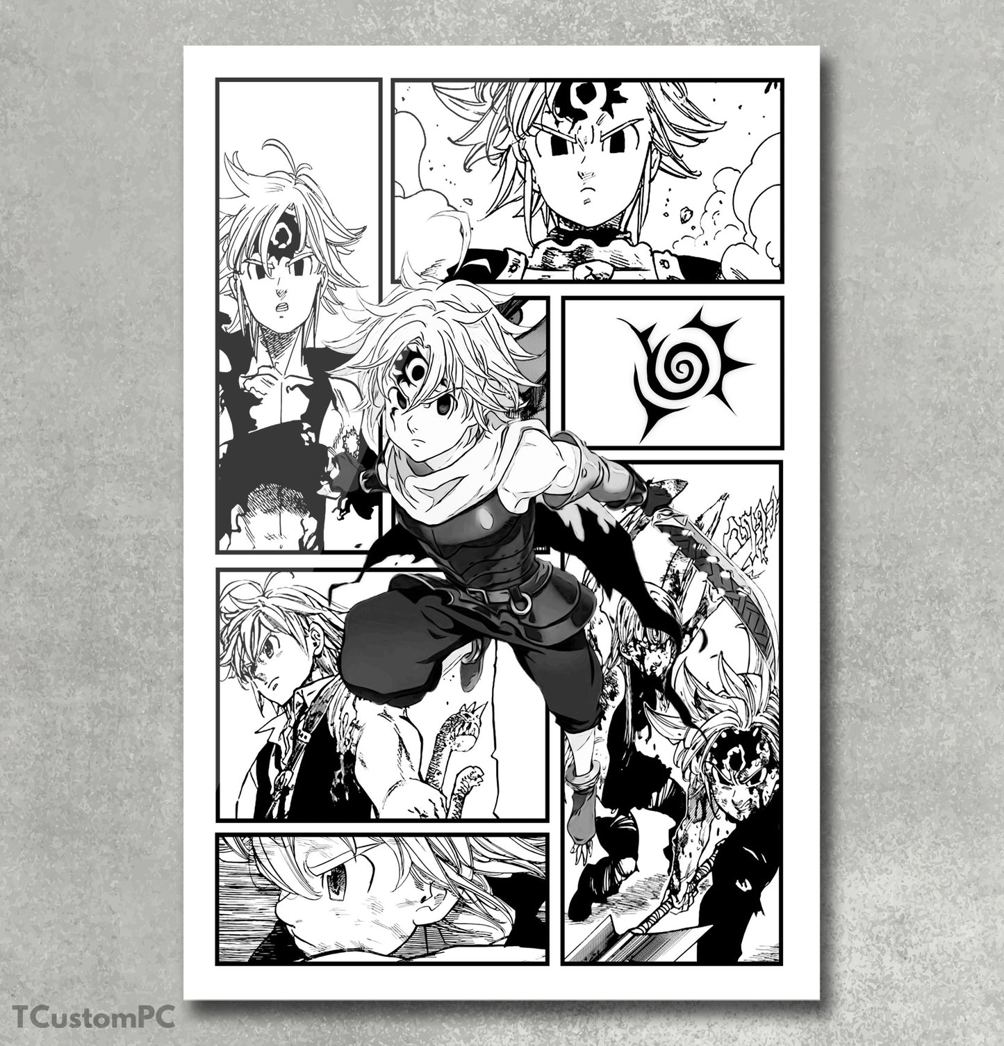 Picture New Manga Style 8 Meliodas