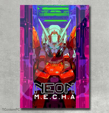 Nova pintura Neon Mecha