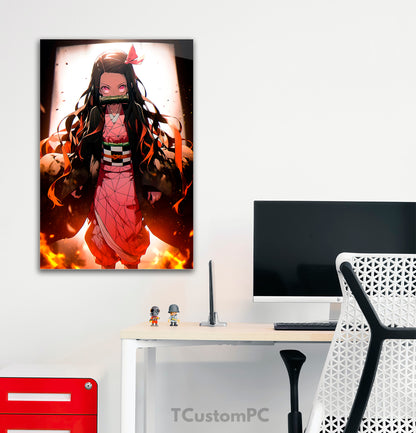 Wall Art Nezuko Demon Slayer