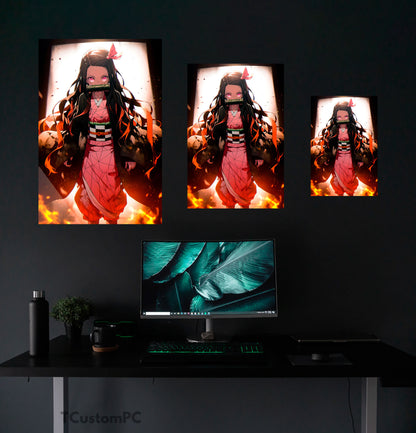 Wall Art Nezuko Demon Slayer