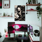 Wall Art Nezuko KNY Black Paint