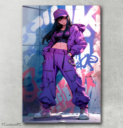 Cuadro Nico robin Streewear