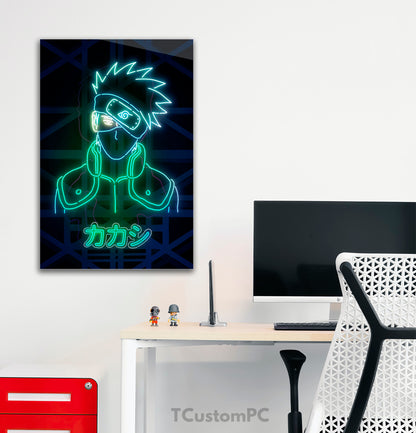 Pintura do Professor Ninja Kakashi