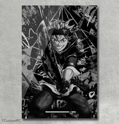 Nenhuma pintura de Black Clover do cara mágico