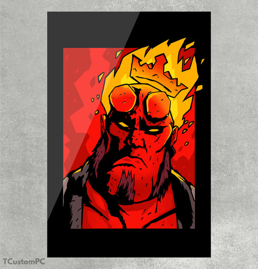 Notorious HellBoy painting