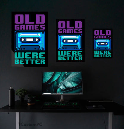 Old Games Were Better v2 painting