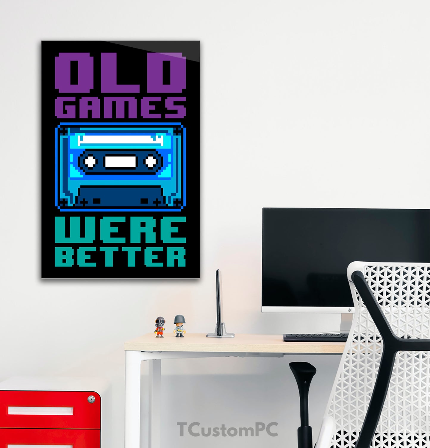Old Games Were Better v2 painting