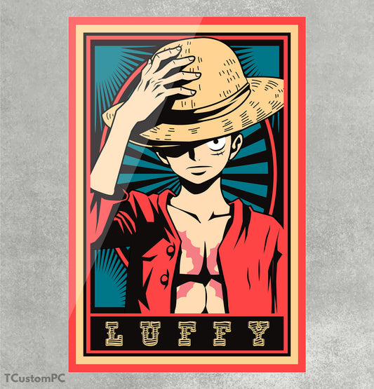 Cuadro One piece anime - Monkey D Luffy