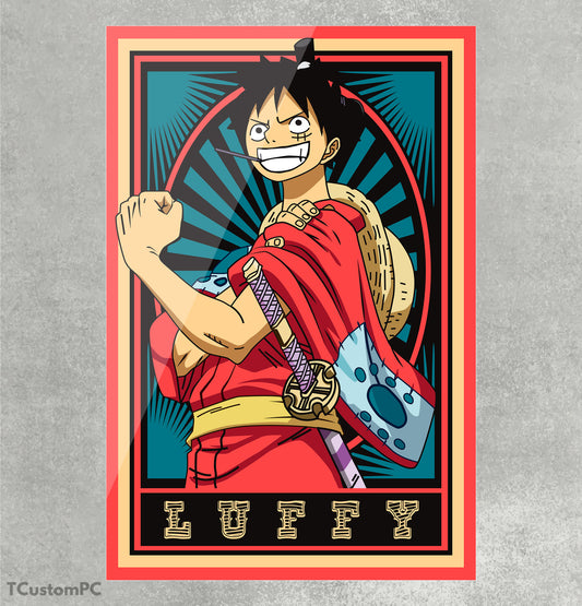 One piece anime painting - monkey d luffy 2