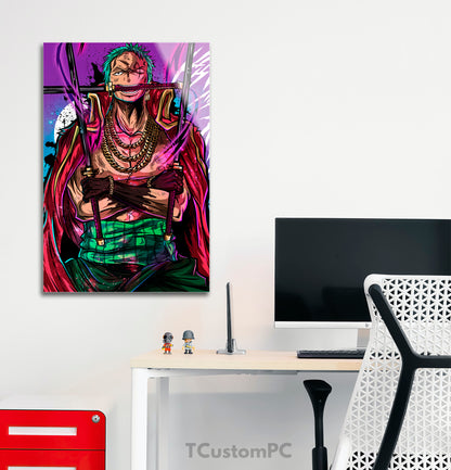 Wall Art de One piece, Zoro Roronoa