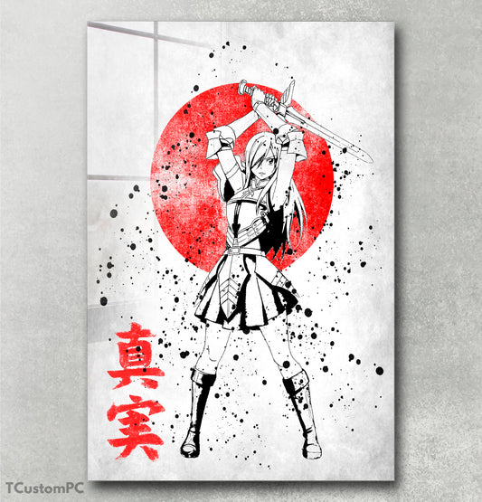 Oni 200 Erza Scarlet painting