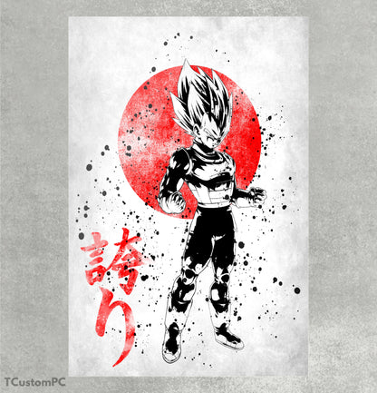 Under The Sun Vegeta V2 painting