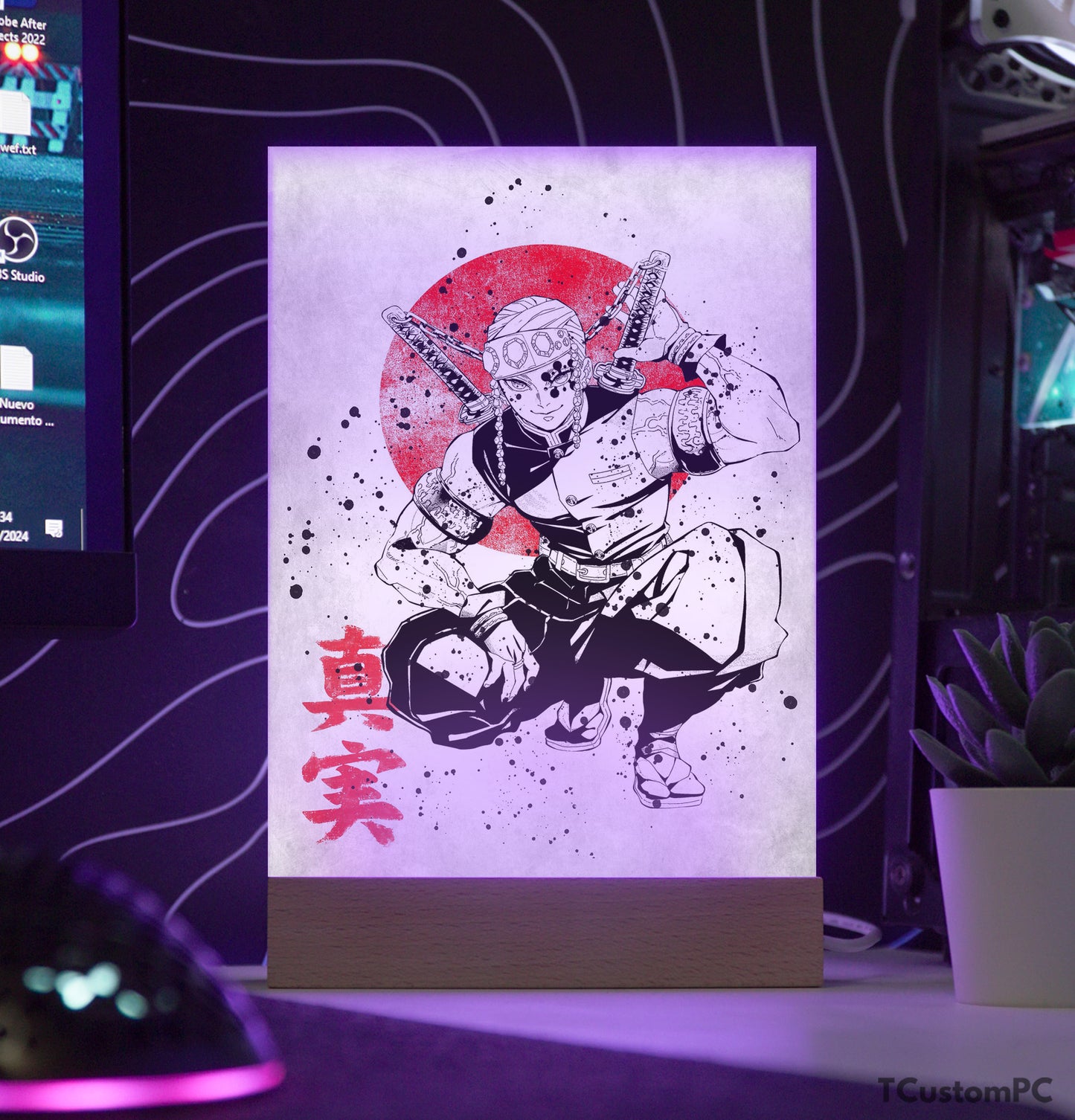 TC-Lamp Oni 80 Tengen Uzui Kimetsu No Yaiba