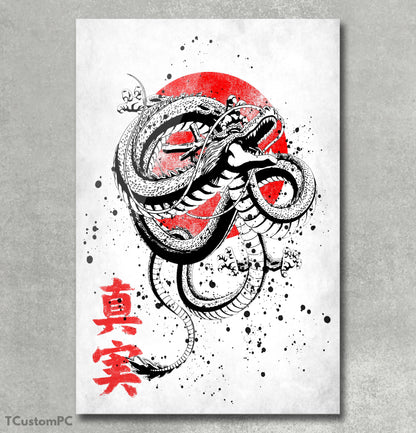 Oni 12 Shenron painting