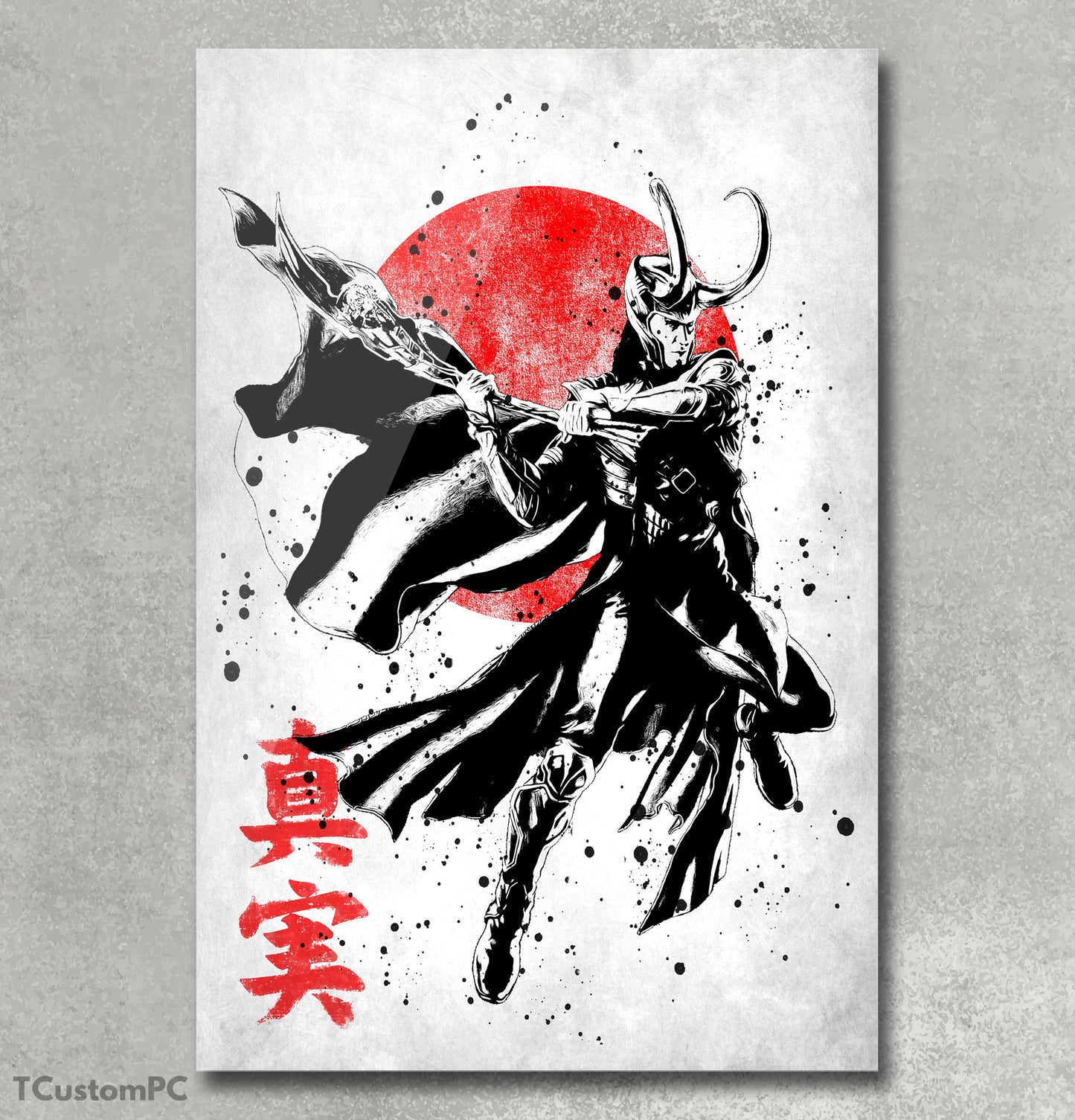 Oni 82 Loki painting