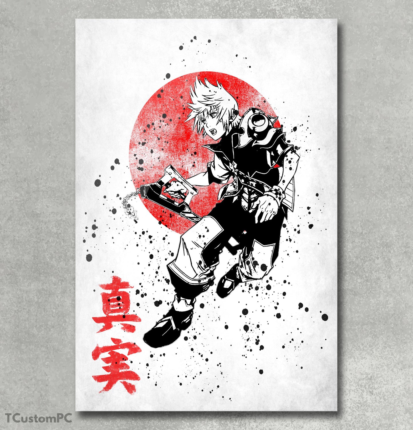 Oni 8 Ventus Kingdom Hearts painting