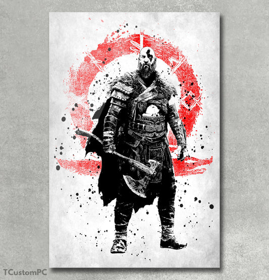 Cuadro Oni War Kratos