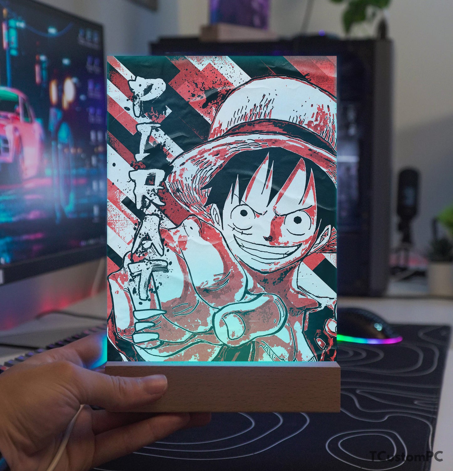 TC-Lâmpada Luffy POP Grunge 12