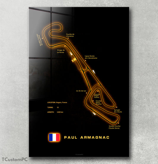 Cuadro Paul Armagnac Circuit