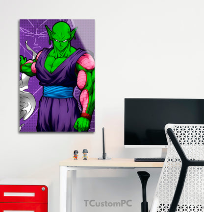 Wall Art Piccolo Manga Style