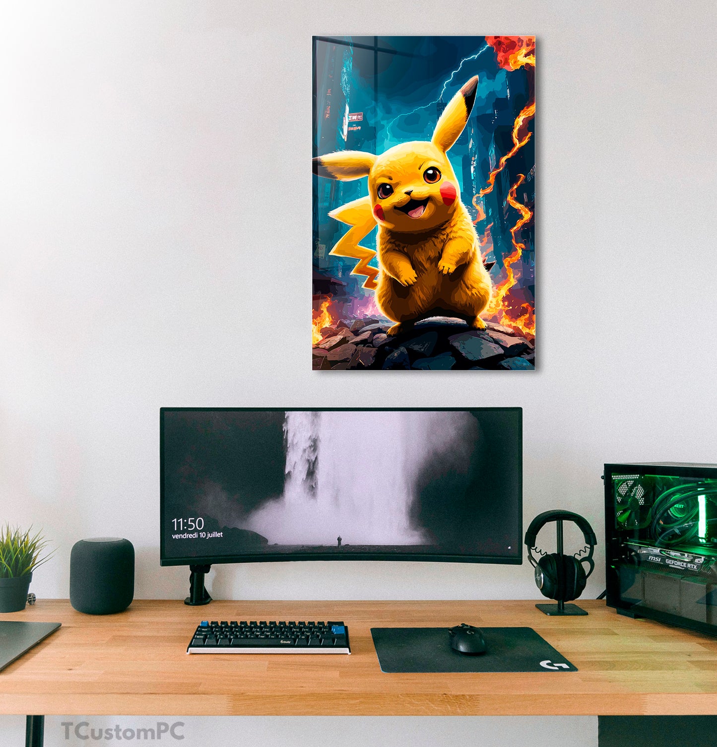 Cuadro Pikachu V.h