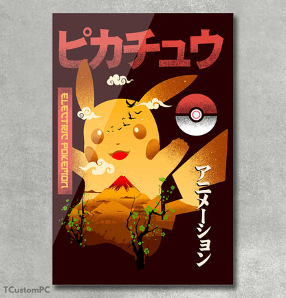 Pintura Pikachu, Pokémon